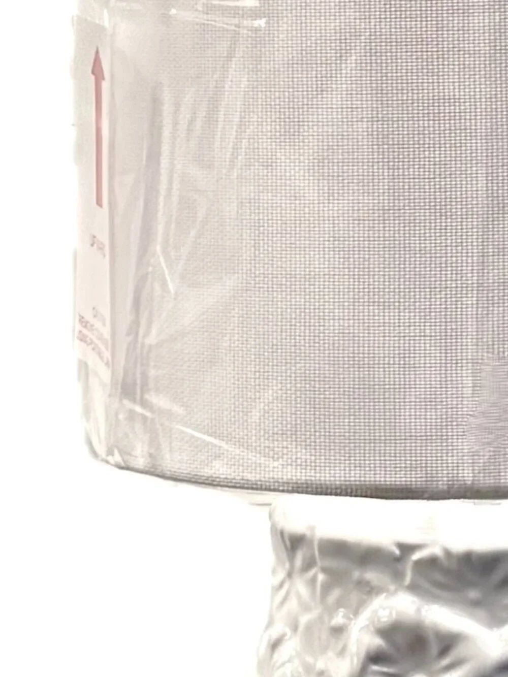 Shabby Chic Decor Table Lamp White Ceramic Poppy Flower Base White Shade NEW